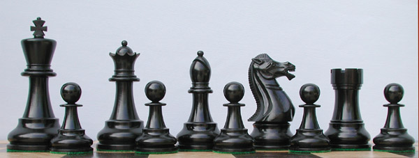  Basic Plastic Tournament & Club Staunton Chess Pieces